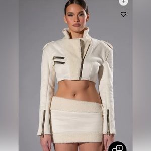Fashion nova NWT skirt set🤍